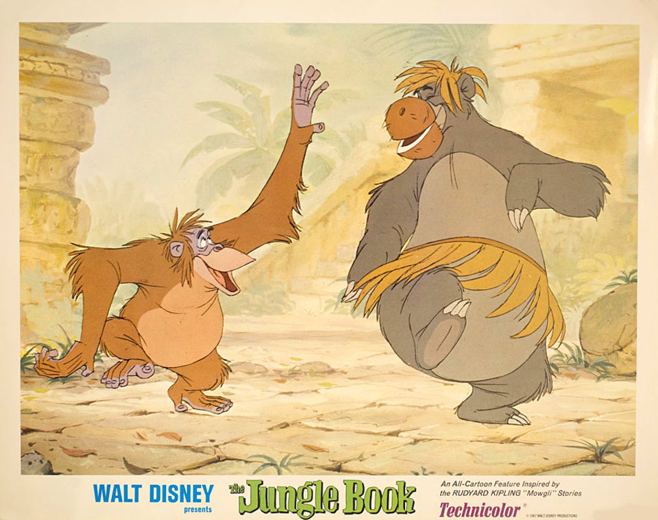 The Jungle Book Original 1967 U.S. Scene Card