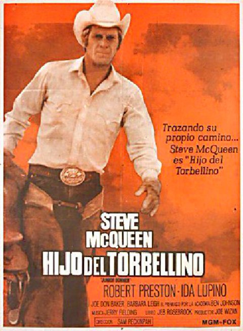 Junior Bonner Original 1972 Argentine Movie Poster