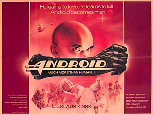 Android Original 1982 British Quad Movie Poster
