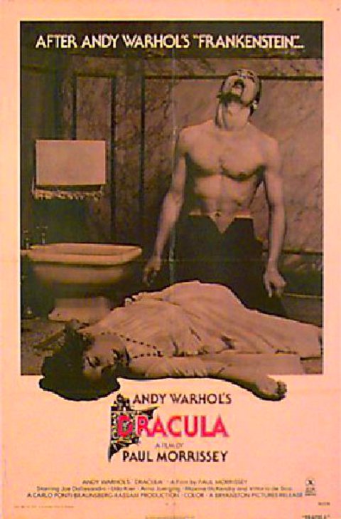 Andy Warhol's Dracula Original 1974 U.S. One Sheet Movie Poster