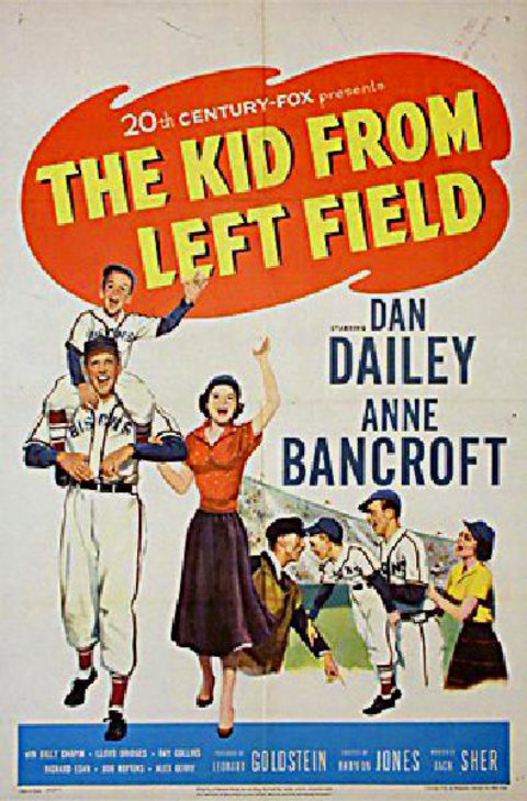 The Kid from Left Field Original 1953 U.S. One Sheet Movie Poster