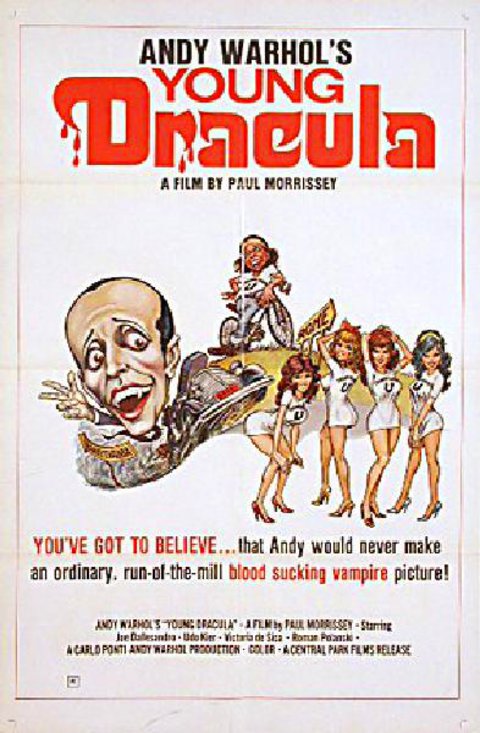 Andy Warhol's Dracula Original 1974 U.S. One Sheet Movie Poster