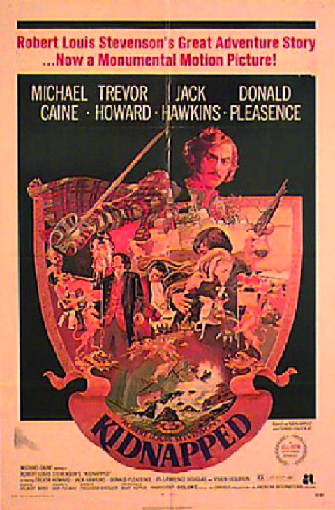 Kidnapped Original 1971 U.S. One Sheet Movie Poster