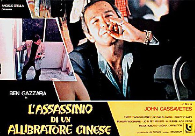 The Killing of a Chinese Bookie Original 1976 Italian Fotobusta Movie Poster