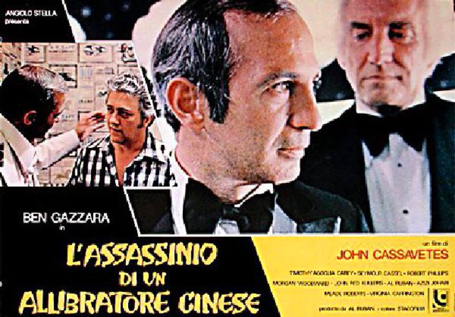 The Killing of a Chinese Bookie Original 1976 Italian Fotobusta Movie Poster