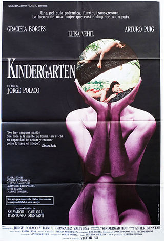 Kindergarten Original 1989 Argentine Movie Poster