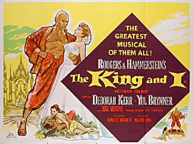 The King and I Original R1960s British Quad Movie Poster