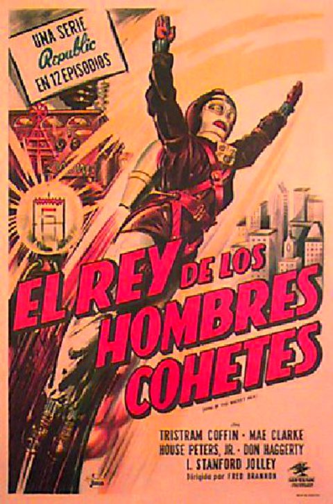 King of the Rocket Men Original 1949 Argentine Movie Poster