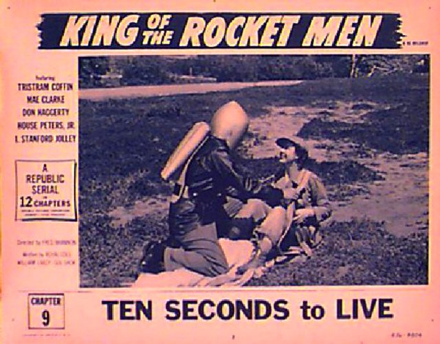 King of the Rocket Men Original R1956 U.S. Scene Card