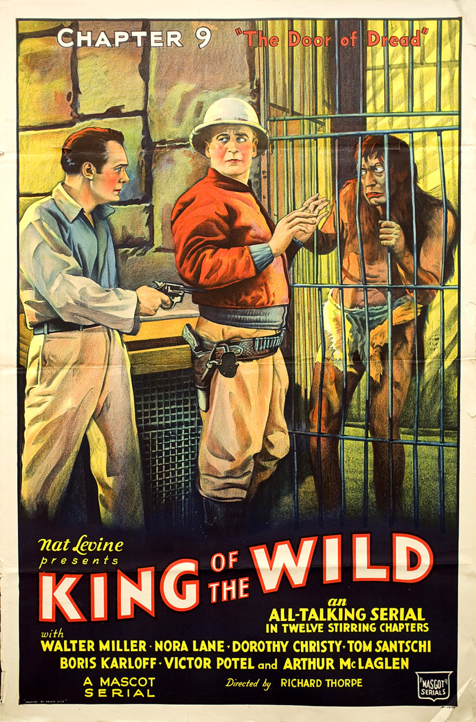 King of the Wild Original 1931 U.S. One Sheet Movie Poster