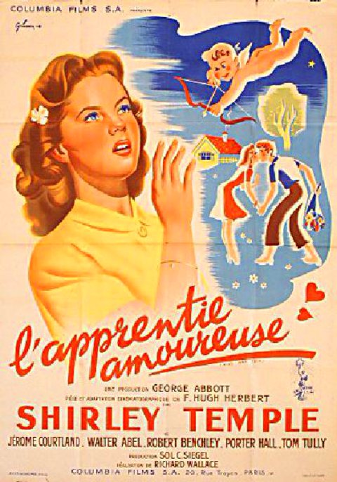 Kiss and Tell 1945 French Grande Poster