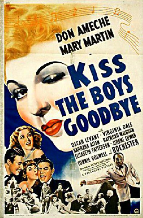 Kiss the Boys Goodbye Original 1941 U.S. One Sheet Movie Poster