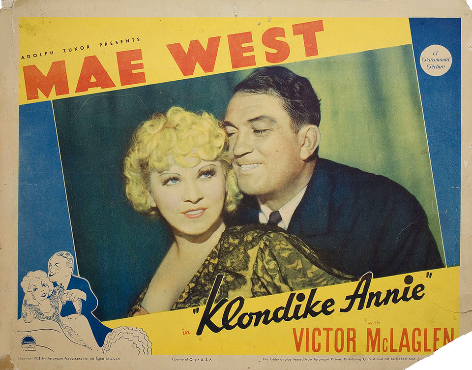 Klondike Annie Original 1936 U.S. Scene Card