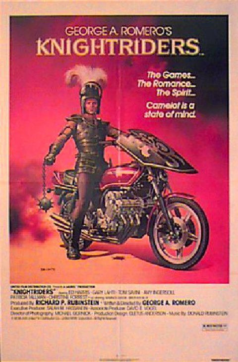 Knightriders Original 1981 U.S. One Sheet Movie Poster