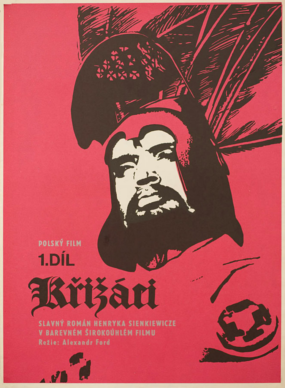 Knights of the Teutonic Order Original 1961 Czech A3 Movie Poster