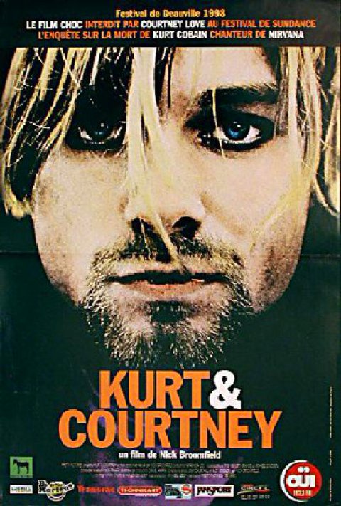 Kurt & Courtney Original 1998 French Grande Movie Poster