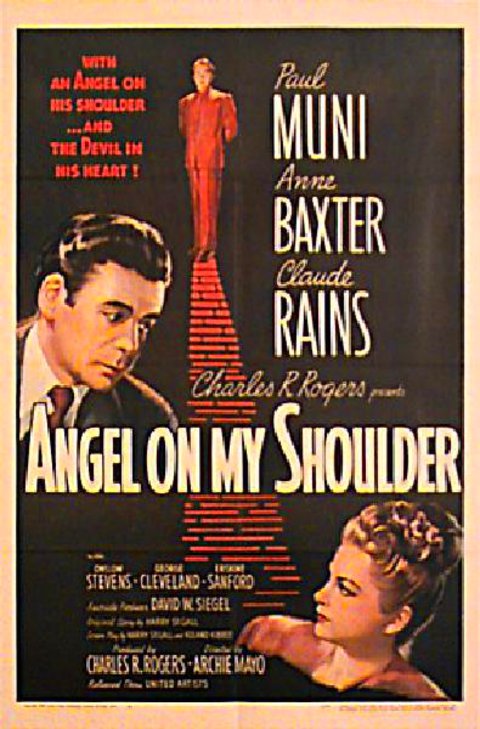 Angel on My Shoulder Original 1946 U.S. One Sheet Movie Poster