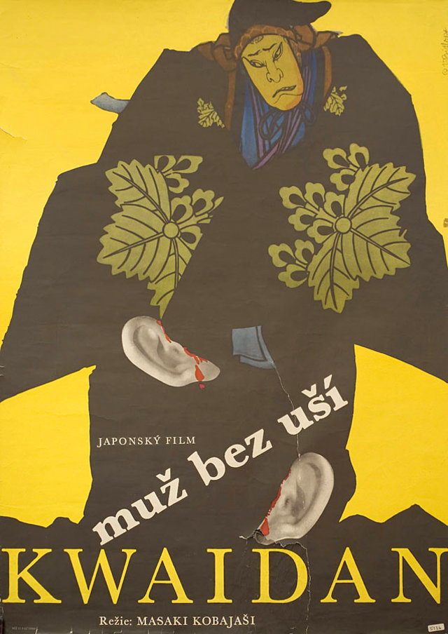Kwaidan Original 1967 Czech A1 Movie Poster