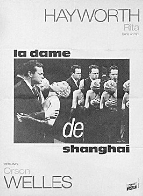 The Lady from Shanghai Original R1990s French Grande Movie Poster