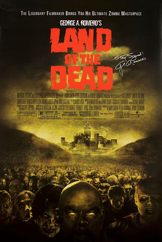 Land of the Dead Original 2005 U.S. One Sheet Movie Poster