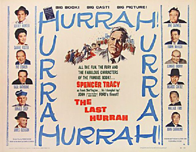The Last Hurrah Original 1958 U.S. Half Sheet Movie Poster