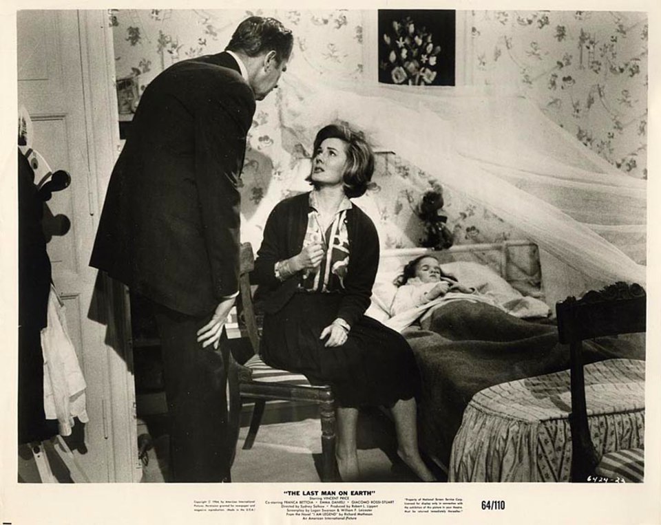 The Last Man on Earth Original 1964 U.S. Silver Gelatin Single-Weight Photo