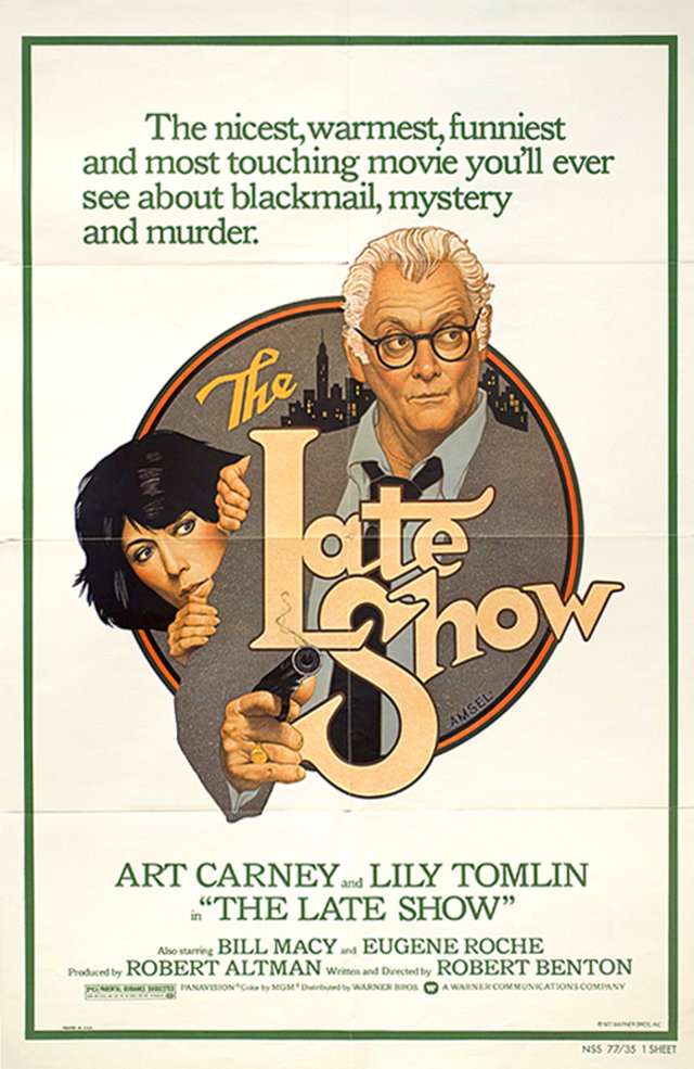 The Late Show Original 1977 U.S. One Sheet Movie Poster