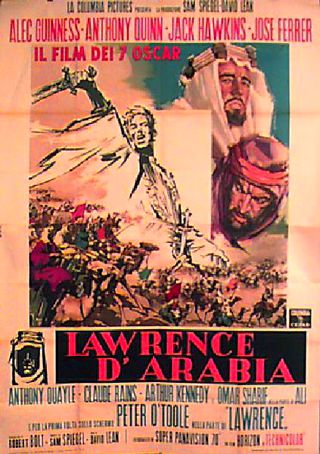 LAWRENCE VON ARABIEN Filmposter 1962 Hollywood Klassiker SELTEN