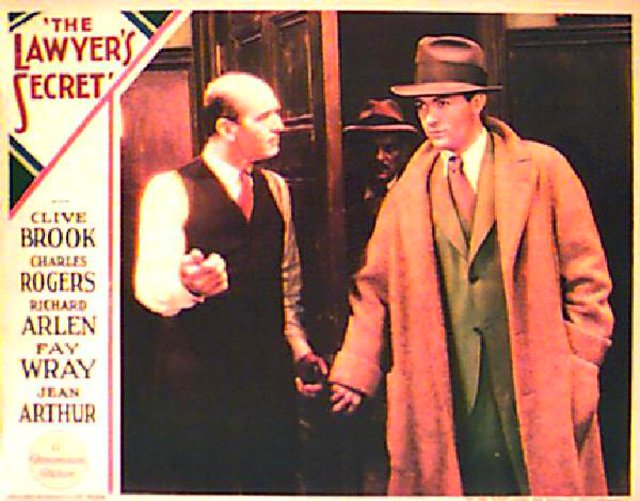 The Lawyer's Secret Original 1932 U.S. Scene Card