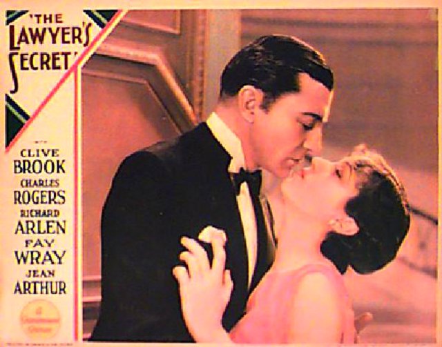 The Lawyer's Secret Original 1932 U.S. Scene Card