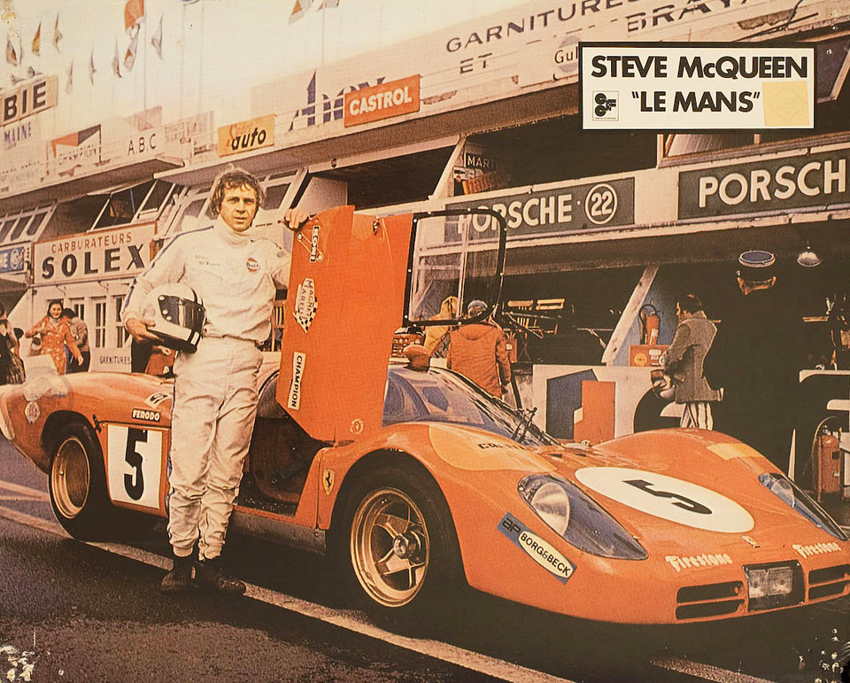 Le Mans Original 1971 German Scene Card