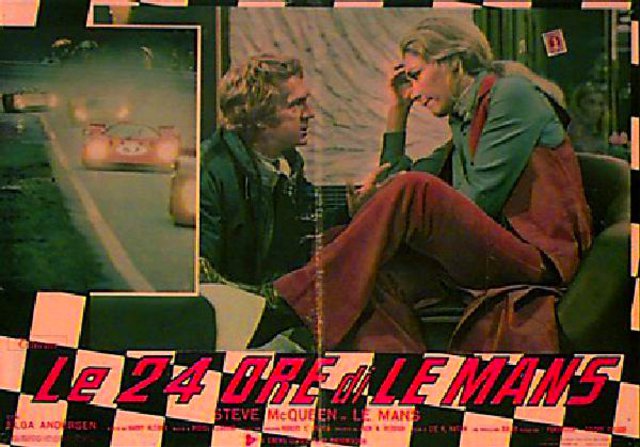 Le Mans Original 1968 Italian Fotobusta Movie Poster