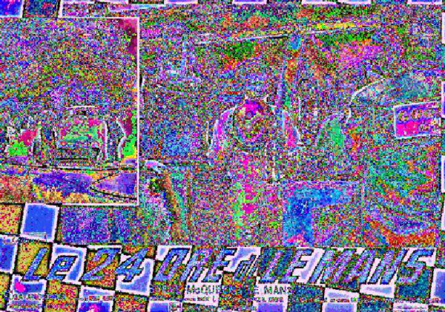 Le Mans Original 1971 Italian Fotobusta Movie Poster