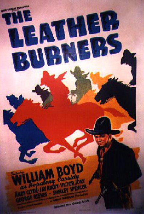Leather Burners Original 1943 U.S. One Sheet Movie Poster