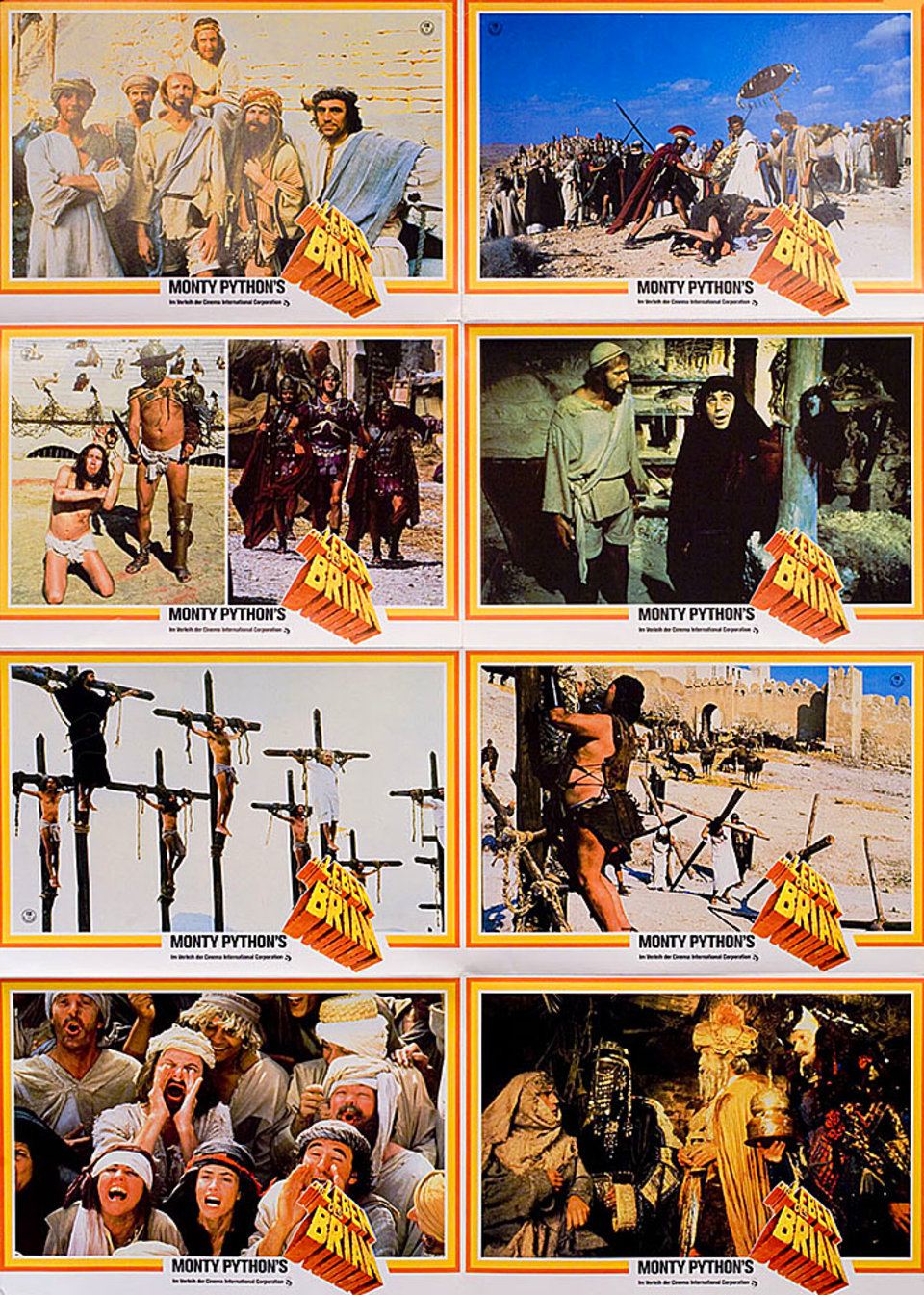 Life of Brian Original 1979 German A1 Movie Poster