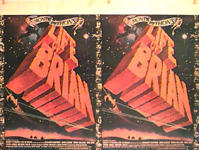 Life of Brian Original 1979 British Quad Movie Poster