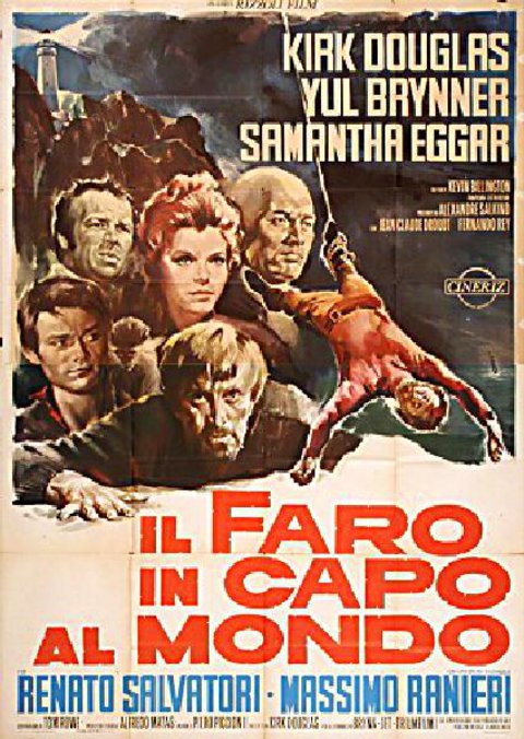 The Light at the Edge of the World Original 1972 Italian Quattro Foglio Movie Poster
