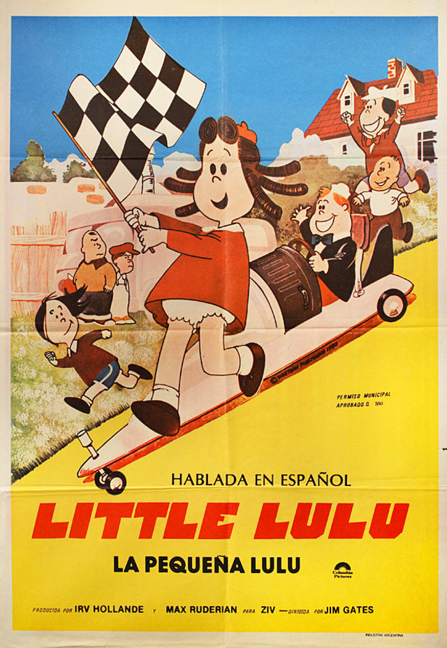 Little Lulu Original 1978 Argentine Poster