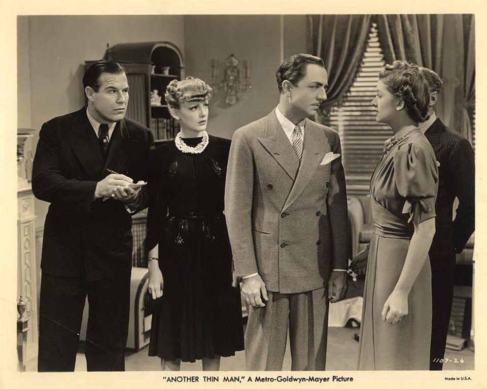 Another Thin Man Original 1939 U.S. Silver Gelatin Single-Weight Photo