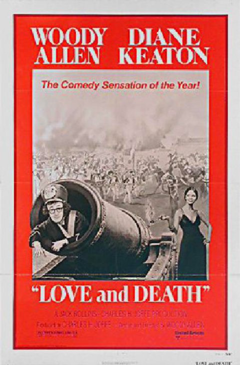 Love and Death Original 1975 U.S. One Sheet Movie Poster