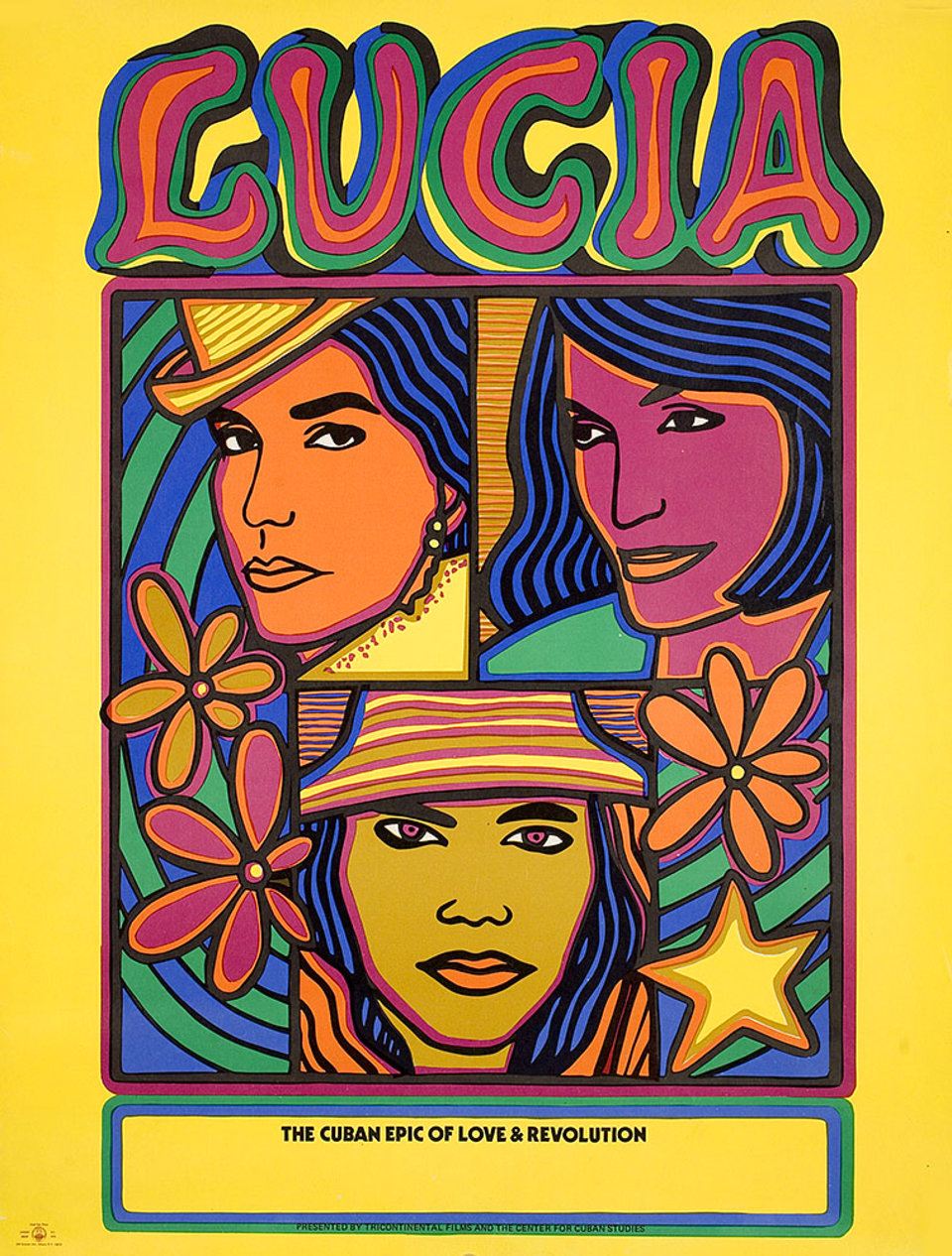 Lucia Original 1974 U.S. Mini Movie Poster