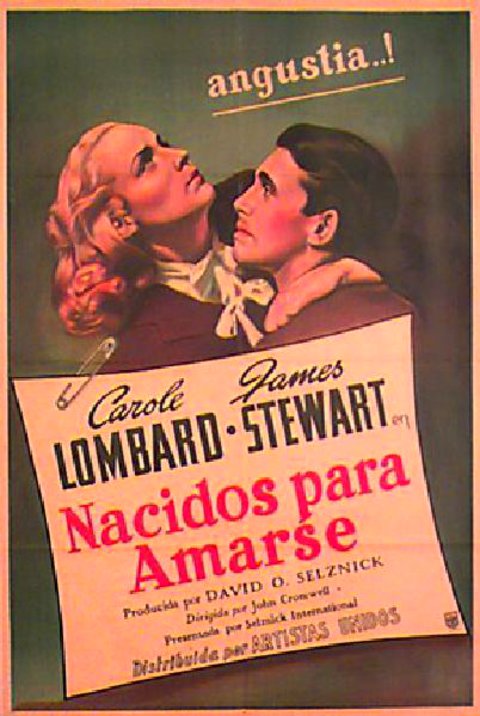 Made for Each Other Original 1939 Argentine Movie Poster