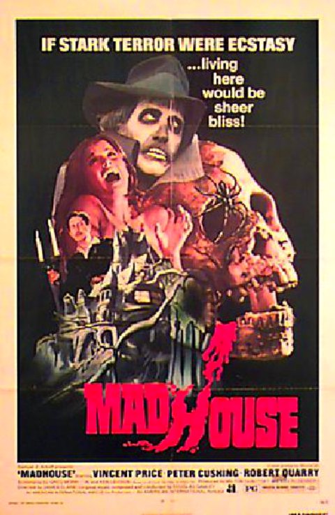Madhouse Original 1974 U.S. One Sheet Movie Poster