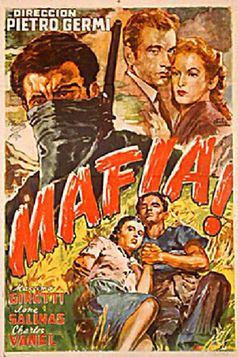 Mafia Original 1949 Argentine Movie Poster