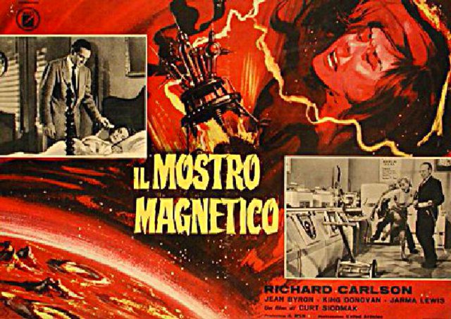 The Magnetic Monster Original R1962 Italian Fotobusta Movie Poster