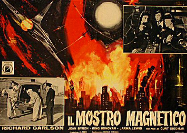The Magnetic Monster Original R1962 Italian Fotobusta Movie Poster