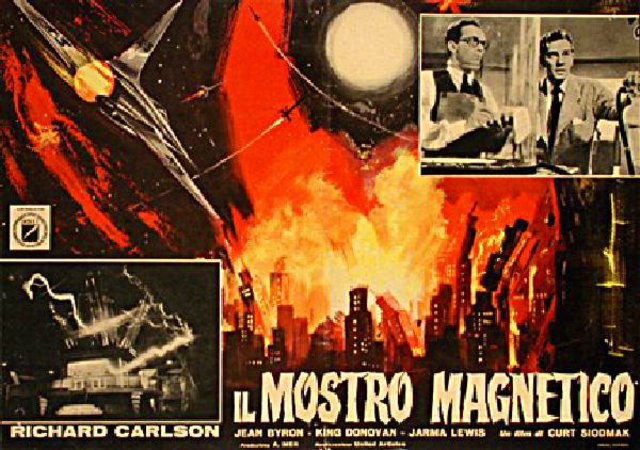 The Magnetic Monster Original R1962 Italian Fotobusta Movie Poster