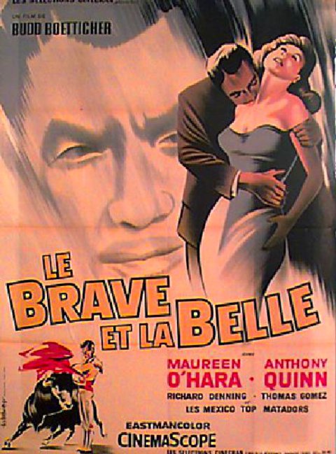 The Magnificent Matador Original 1955 French Grande Movie Poster