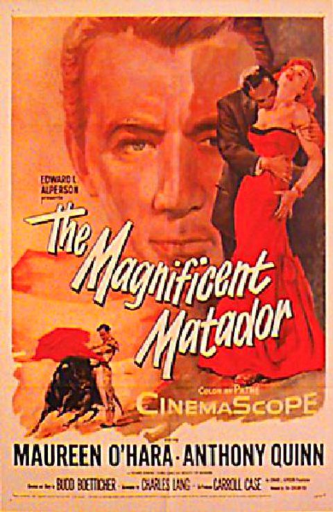 The Magnificent Matador Original 1955 U.S. One Sheet Movie Poster