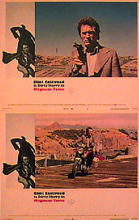 Magnum Force Original 1973 U.S. Lobby Card Set